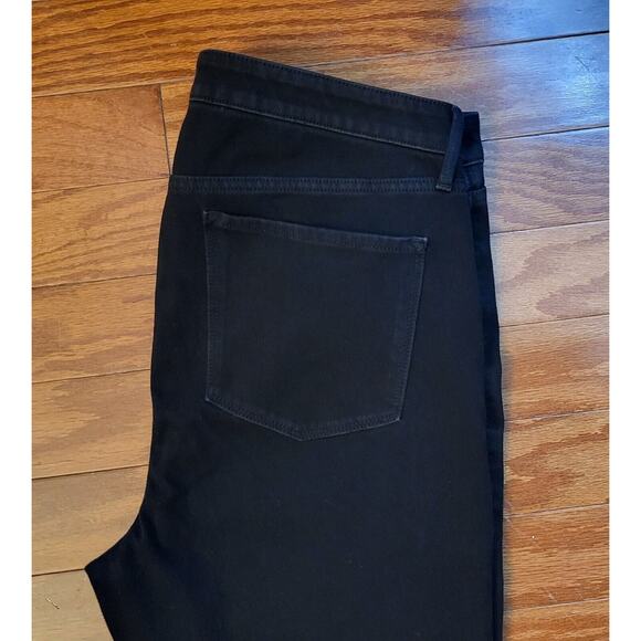 Old Navy Jeans Women Size 18 Rockstar Skinny Black Denim High Rise - Picture 6 of 11